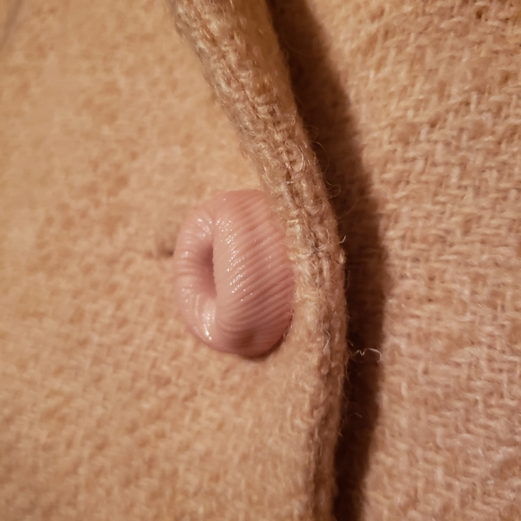 Vintage Kennedy's Townley Jacket Blazer Beige Wool Women's Small Tan Suit - Picture 6 of 10